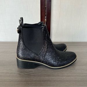 Kate Spade Sedgewick Glitter Ankle Rainboot